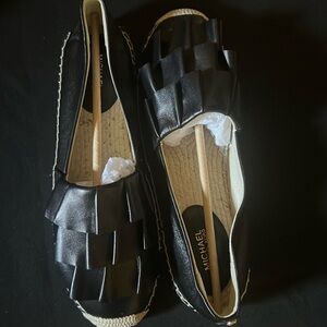 Bella Espadrille Leather